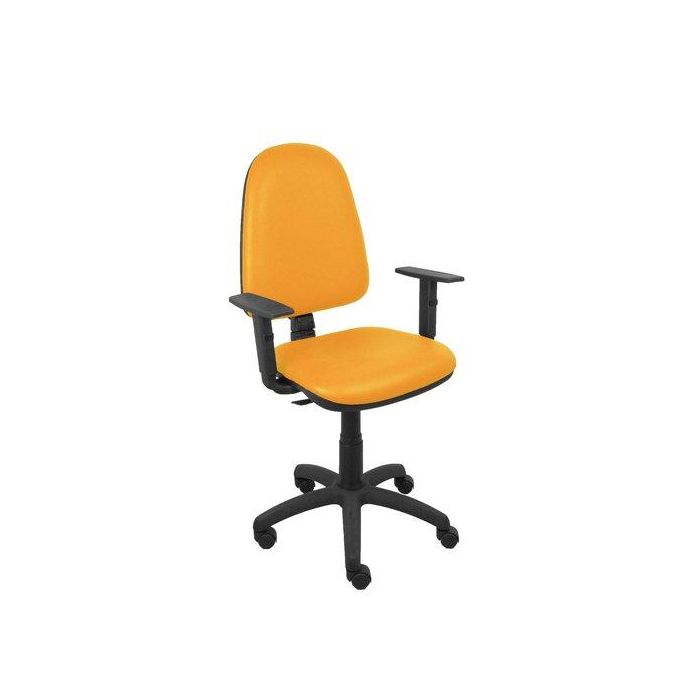 Silla Piqueras Y Crespo Ayna Brazos Regulables Mecanismo Contacto Permanente Con Regulacion De Profundidad Asiento Y Respaldo Tapizado Similpiel Naranja