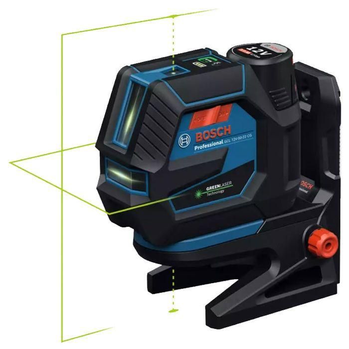 Láser combinado BOSCH GCL 12V-50-22 CG + soporte RM 20 + batería GBA 12V 2.0Ah en L-Boxx 1 Láser combinado BOSCH GCL 12V-50-22 CG + soporte RM 20 + batería GBA 12V 2.0Ah en L-Boxx 1