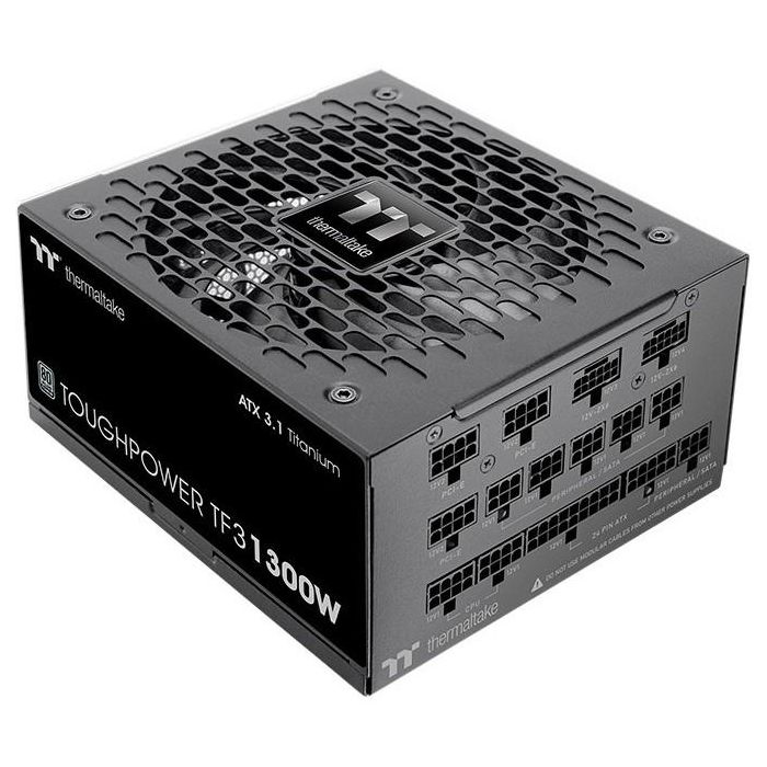 Thermaltake TF3 Fuente de Alimentación 1300W PC 80 PLUS Titanium Color Negro 0 Thermaltake TF3 Fuente de Alimentación 1300W PC 80 PLUS Titanium Color Negro 0