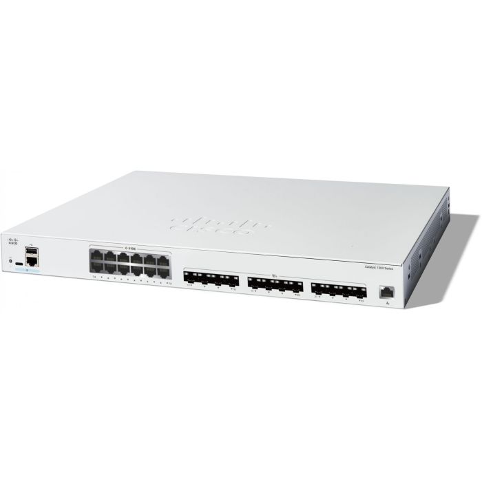 Cisco CATALYST 1300 Switch Gestionado L2/L3 12-Port 10GE Ethernet Montaje en Rack