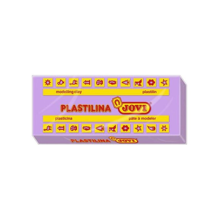 Jovi Plastilina School Caja 15 Pastillas 150 gr Lila