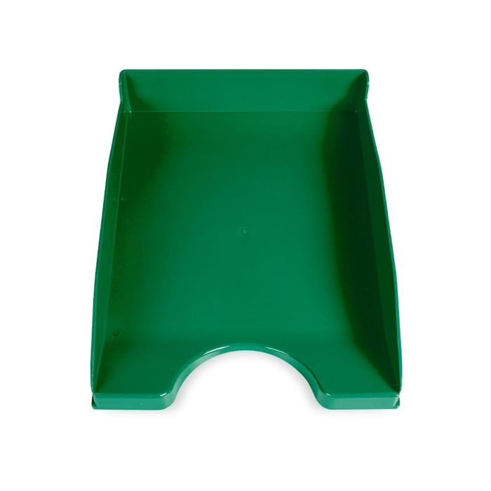 Bandeja Sobremesa Plastico Q-Connect Verde Opaco 240x70x340 mm 2