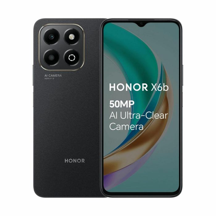 Honor X6b Smartphone 6.56" Android 14, 4GB RAM, 128GB Almacenamiento, Cámara 50MP, Batería 5200mAh, Negro 23 Honor X6b Smartphone 6.56" Android 14, 4GB RAM, 128GB Almacenamiento, Cámara 50MP, Batería 5200mAh, Negro 23