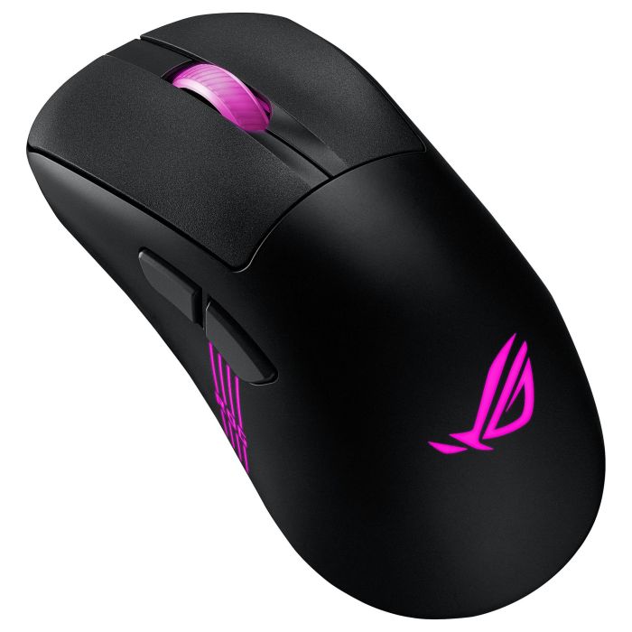 Asus Ratón de Juego ROG Keris II Origin BLK 90MP04A0-BMUA00 RF Wireless + Bluetooth + USB Type-A Óptico 42000 DPI Negro