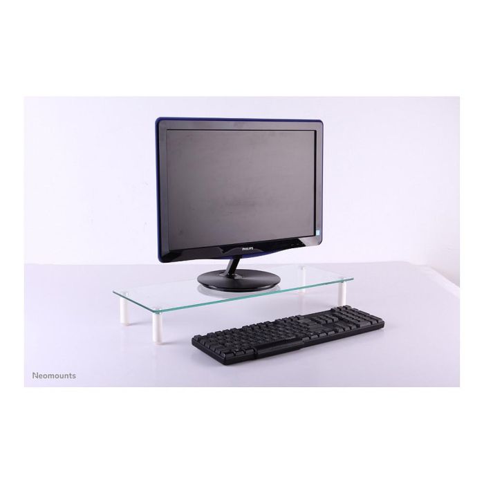 Mesa TV Neomounts NSMONITOR10 Negro Transparente 6 Mesa TV Neomounts NSMONITOR10 Negro Transparente 6