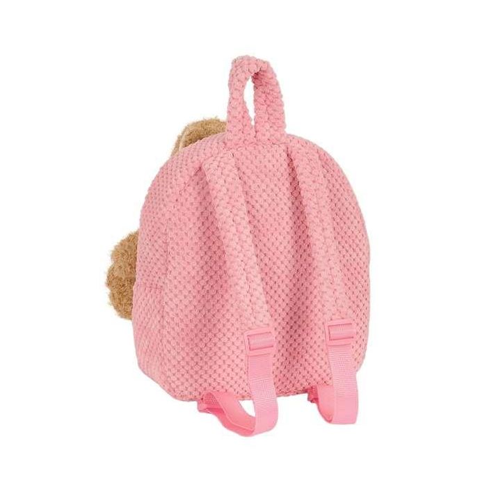 Mochila Safta Preescolar Osito Extraible Rosa 75x230x270 mm 1 Mochila Safta Preescolar Osito Extraible Rosa 75x230x270 mm 1