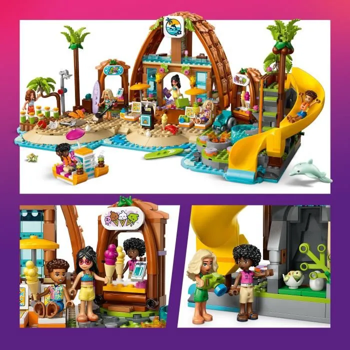 Lego Friends 42673 Vacaciones en el resort de playa Set de construcción para niñas de 8 años 3
