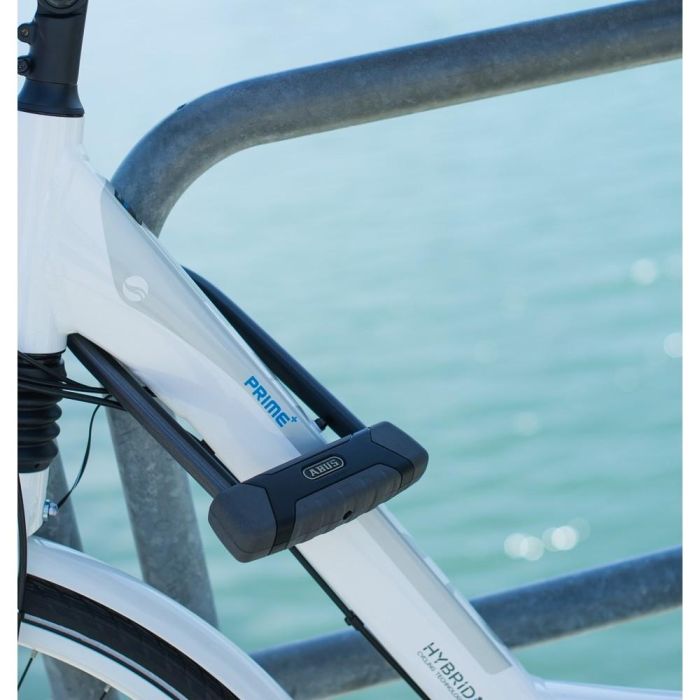 ABUS Granit XPlus 540/160HB230 USH - Candado en U para Bicicleta, Llave, Negro, Seguridad Oro, Incluye Soporte 1