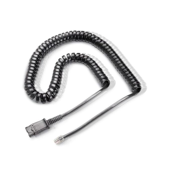 Poly M22 Cable de Audio para Auriculares EncorePro QD - Conexión Rápida y Segura para Llamadas de Alta Calidad