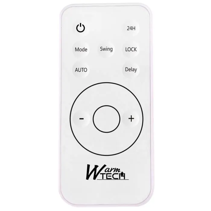 Warm Tech WAR5411074217914 Calefactor Eléctrico Cerámico WiFi 2000W 240V Blanco hasta 50m3 3