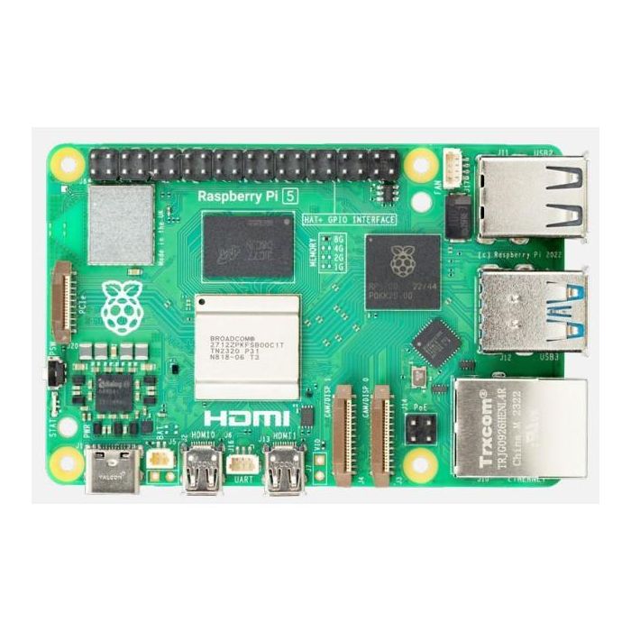Raspberry Pi BCM2712 5 8GB RAM, 2.4GHz Quad-core A76, VideoCore VII GPU, 4K HDMI, Wi-Fi 5, Bluetooth 5.0, USB 3.0, PCIe