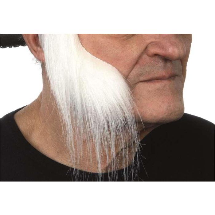 Patillas blancas adulto talla única 1 Patillas blancas adulto talla única 1