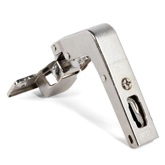 SALICE C2A6N99A Bisagra 200 110º Ø35 CC Cuello Largo Contracodo Acero Níquel Opaco para Puertas 16-26mm
