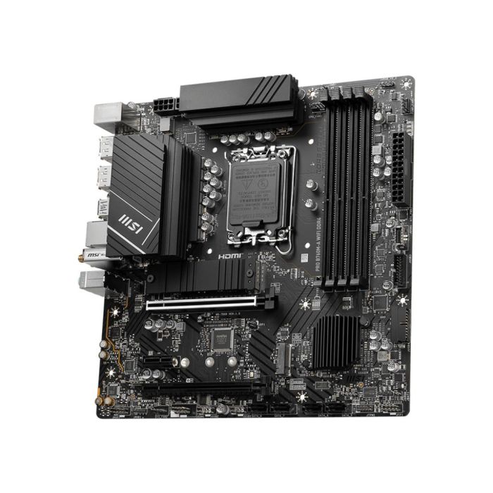MSI PRO B760M-A WiFi DDR4 placa base Intel B760 LGA 1700 micro ATX 2 MSI PRO B760M-A WiFi DDR4 placa base Intel B760 LGA 1700 micro ATX 2
