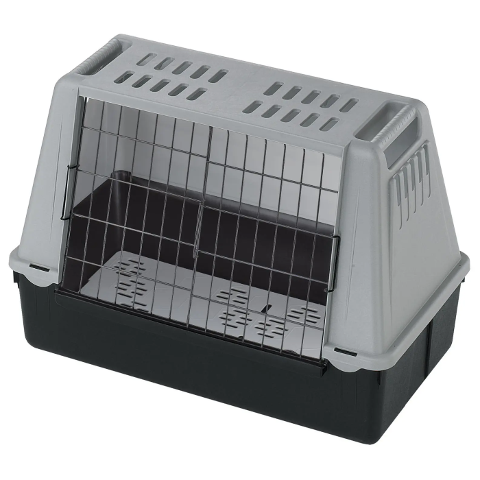 Ferplast Transportín Atlas Car Mini Gris - 72 x 41 x 51 cm