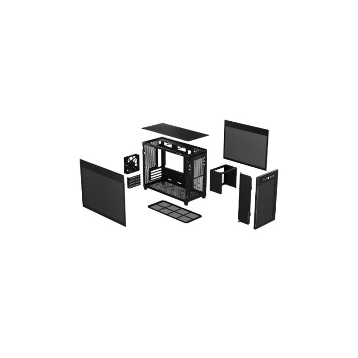 ASUS AP201 MicroATX Mini Tower Negro Caja de PC 1