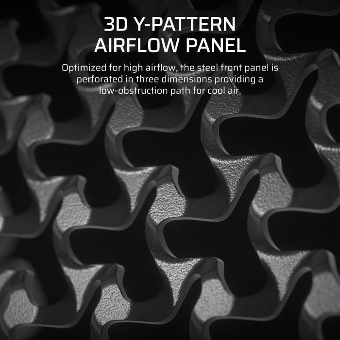 Corsair COR0840440485551 Caja para PC Semitorre Serie FRAME 4000D Negra 3