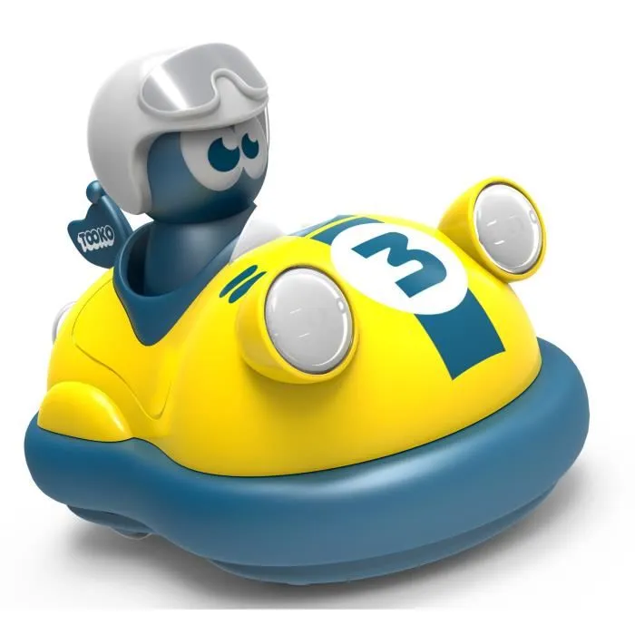 Tooko Coche de Choque a Control Remoto con Personaje Sorpresa, Juguete para Niños a Partir de 3 Años, 17.5 cm 1