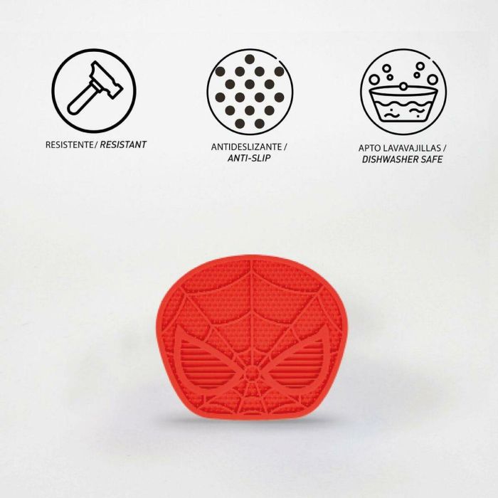 Cerdá Comedero para Perro de Silicona Spiderman 28.0 x 15.0 x 1.5 cm Rojo 4 Cerdá Comedero para Perro de Silicona Spiderman 28.0 x 15.0 x 1.5 cm Rojo 4
