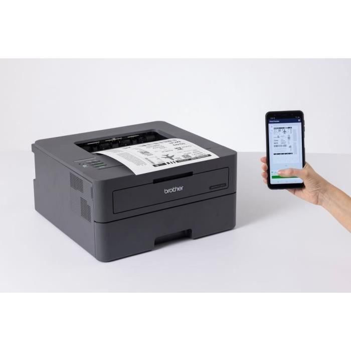 Brother HL-L2400DWE Impresora Láser Monocromo Dúplex Automático WiFi 30ppm A4 1200DPI 250 Hojas 4 Brother HL-L2400DWE Impresora Láser Monocromo Dúplex Automático WiFi 30ppm A4 1200DPI 250 Hojas 4
