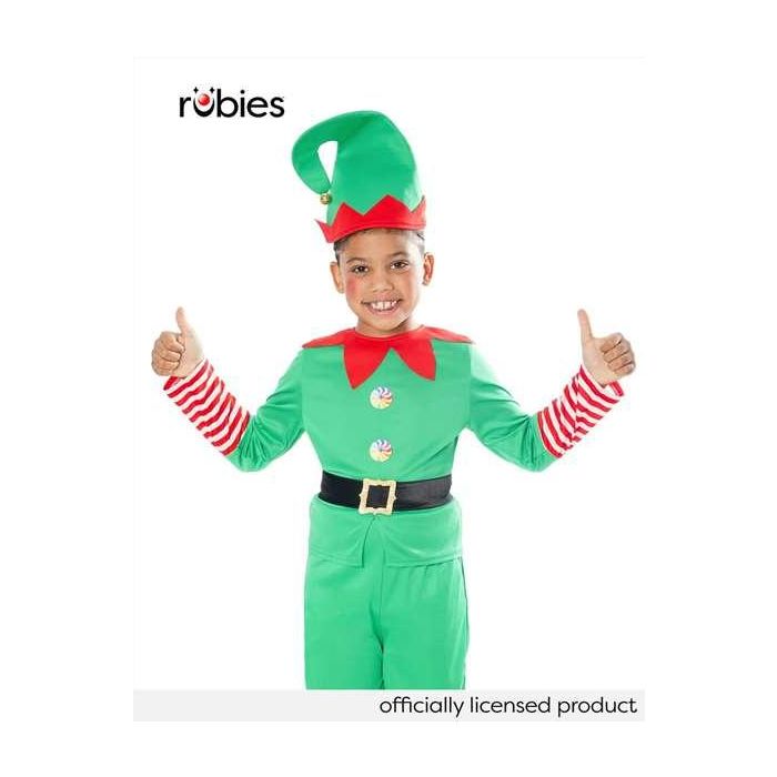 Disfraz elfo boy inf 3-4 años/ 98-104cm 1 Disfraz elfo boy inf 3-4 años/ 98-104cm 1