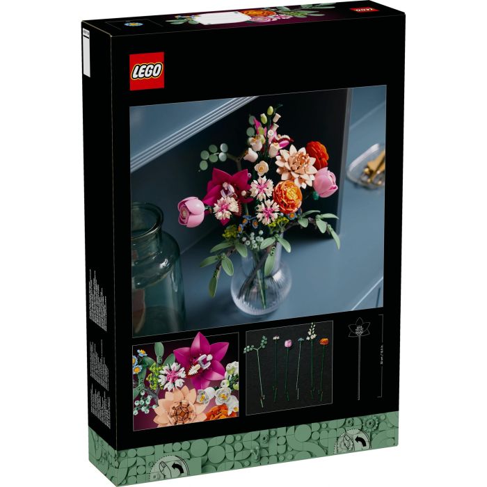 LEGO 10342 Botanicals Hermoso Ramo de Flores Rosadas 12 LEGO 10342 Botanicals Hermoso Ramo de Flores Rosadas 12