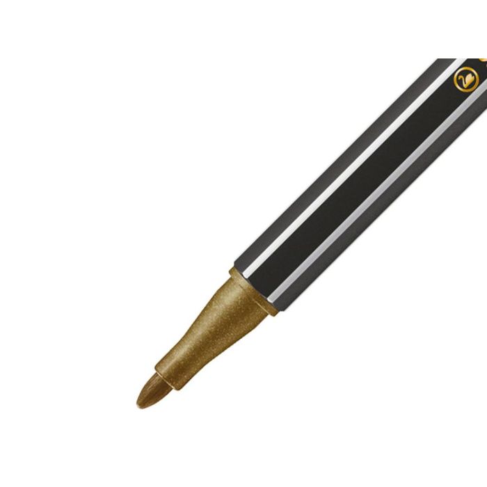 Stabilo Rotulador Pen 68 Metallic Oro Caja 10 Ud 4