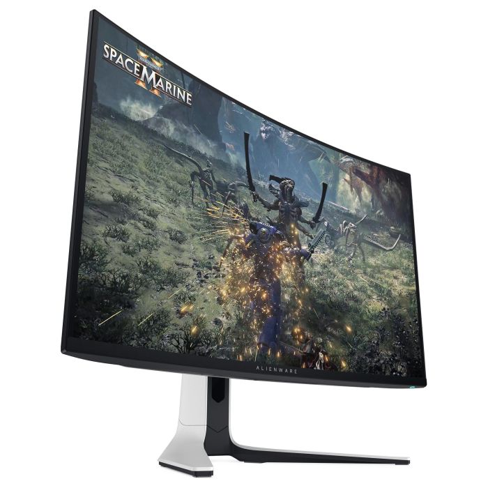 Dell Alienware Aw3225Qf Monitor Gaming Curvo 31.6" QD OLED 4K 240Hz DSC G-SYNC VRR 12