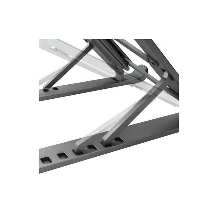 Aisens Soporte Ajustable para Tablet y Portátil, Aleación de Aluminio, Gris Oscuro 2 Aisens Soporte Ajustable para Tablet y Portátil, Aleación de Aluminio, Gris Oscuro 2
