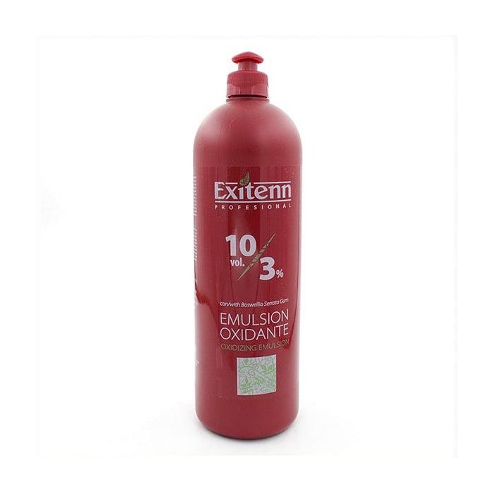 Exitenn Emulsión Oxidante 10 Volúmenes 1000ml para Tinte de Cabello - Ayuda a Fijar Color y Tratar Piel Sensible
