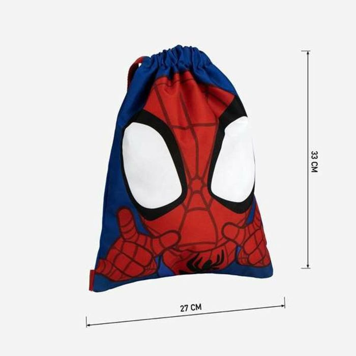 Saquito escolar spidey 27.0 x 33.0 x 1.0 cm 2 Saquito escolar spidey 27.0 x 33.0 x 1.0 cm 2