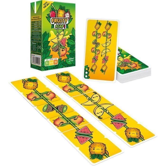 Fruity Asap - Asmodee - Juego de velocidad - 7 años 2