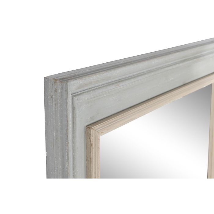 DKD Home Decor Espejo Romántico Gris Natural 150 x 5 x 90 cm 1