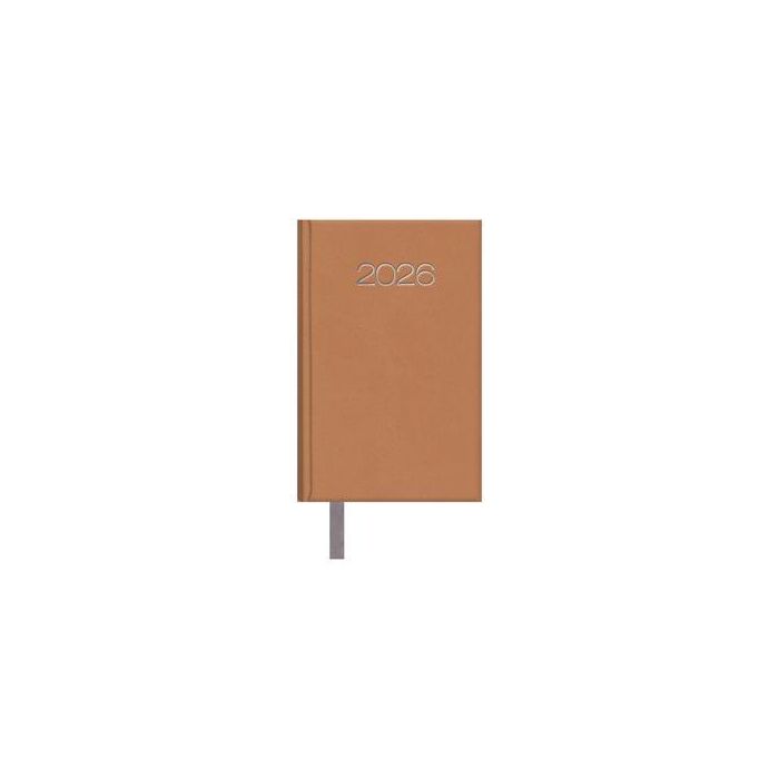 Agenda Anual (2026) Dohe Lisboa Cosida Tapa Extra Polipiel 85X130 S/V Camel