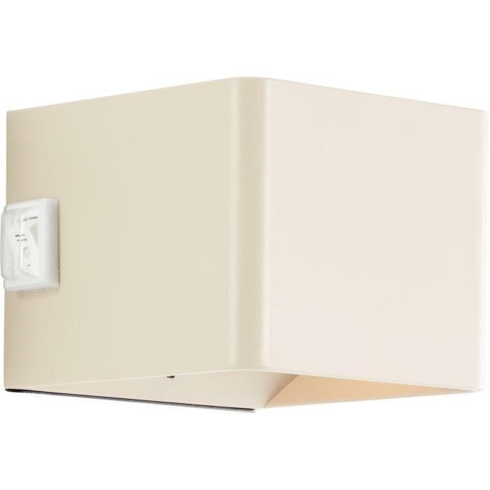 Brilliant G8012609 Aplique Magnético de Exterior ISEO LED Recargable con Sensor Crema 4W 300lm 3000K USB 1