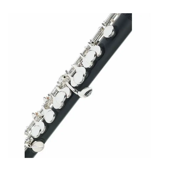 Pearl Flute Flautín Piccolo Pearl Quantz Pfp105E Cabeza y cuerpo de grenaditte, mecanismo de Mi, funda, estuche, kit limpieza 3