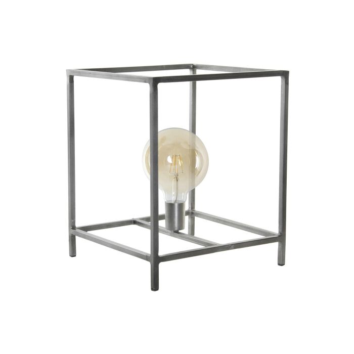 Lampara Sobremesa Vintage DKD Home Decor Gris Oscuro 33 x 40 x 33 cm Lampara Sobremesa Vintage DKD Home Decor Gris Oscuro 33 x 40 x 33 cm