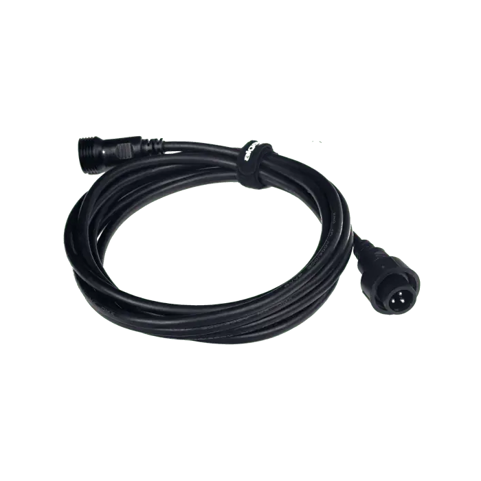 ALGAMLIGHT Cable DMX IP65 3m XLR Macho Hembra Negro 1