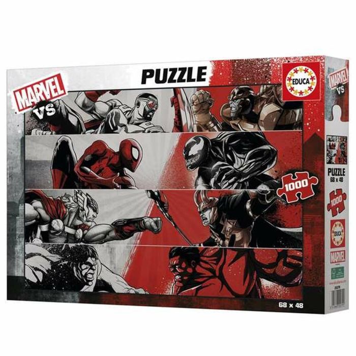 Puzzle 1000 piezas marvel vs Puzzle 1000 piezas marvel vs