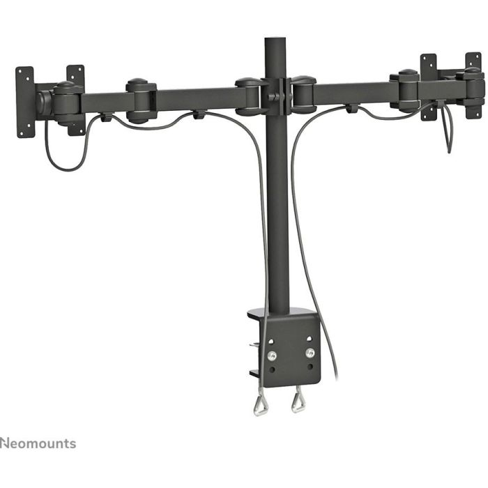 Neomounts FPMA-D960D Soporte de escritorio para 2 monitores hasta 27" (69 cm) y 8 kg, VESA 100x100mm, Negro 5