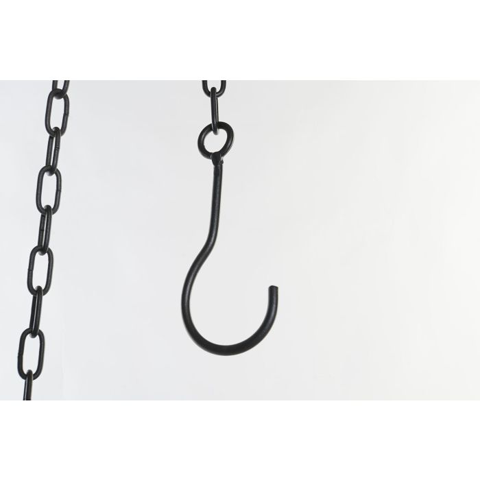 DKD Home Decor Portavela Vintage Negro Metal Cristal 60 x 73 x 60 cm 3