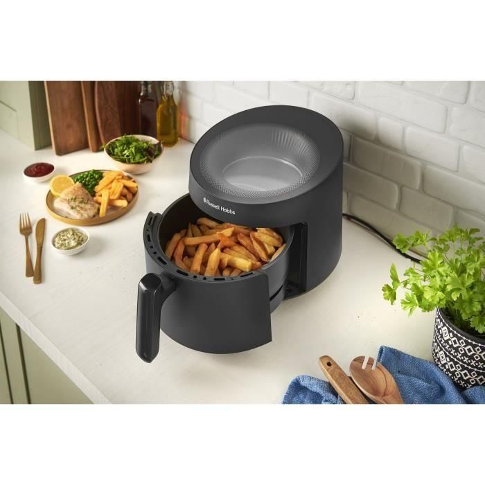 Freidora sin aceite RUSSELL HOBBS SatisFry Air Panoramic 27420-56 - Capacidad de 5 l - 10 programas de cocción - 1500 W - Color negro 3 Freidora sin aceite RUSSELL HOBBS SatisFry Air Panoramic 27420-56 - Capacidad de 5 l - 10 programas de cocción - 1500 W - Color negro 3