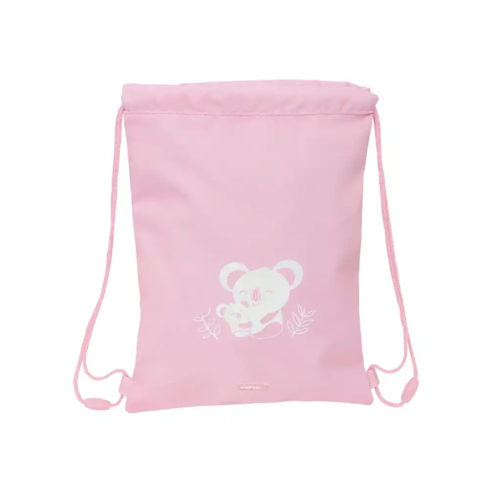 Bolsa Mochila con Cuerdas Safta Koala Rosa 26 x 34 x 1 cm 0 Bolsa Mochila con Cuerdas Safta Koala Rosa 26 x 34 x 1 cm 0