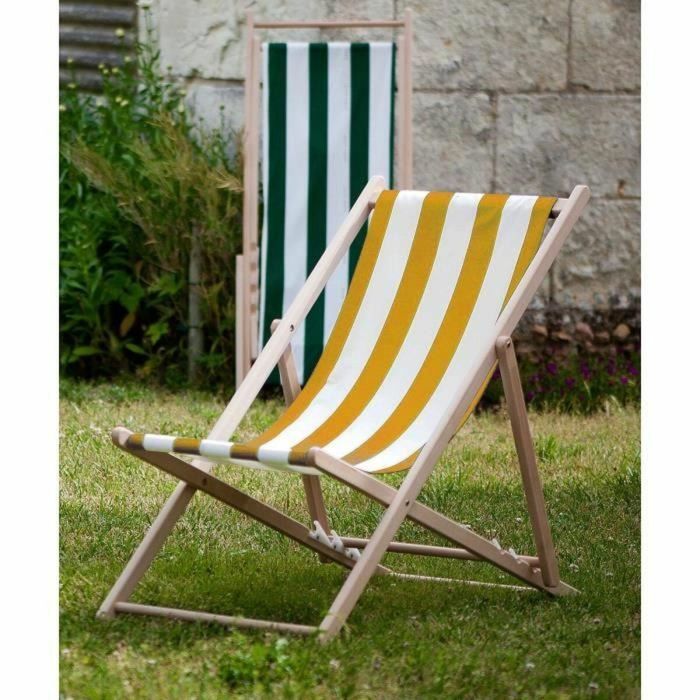 Tumbona Jardin Prive Amarillo 101 x 56 x 96 cm 1 Tumbona Jardin Prive Amarillo 101 x 56 x 96 cm 1