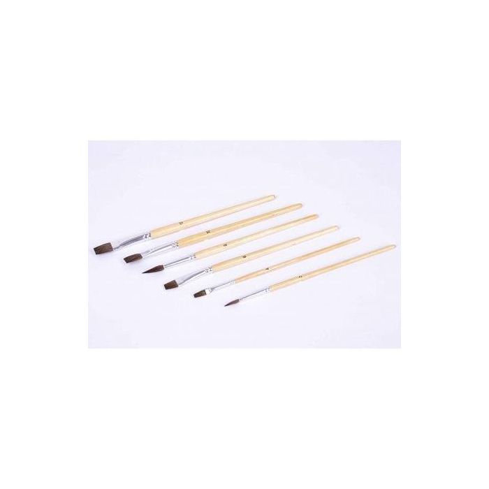 Pinceles de Madera Apli Kids Paint&Fun 17463/ 6 unidades 2 Pinceles de Madera Apli Kids Paint&Fun 17463/ 6 unidades 2