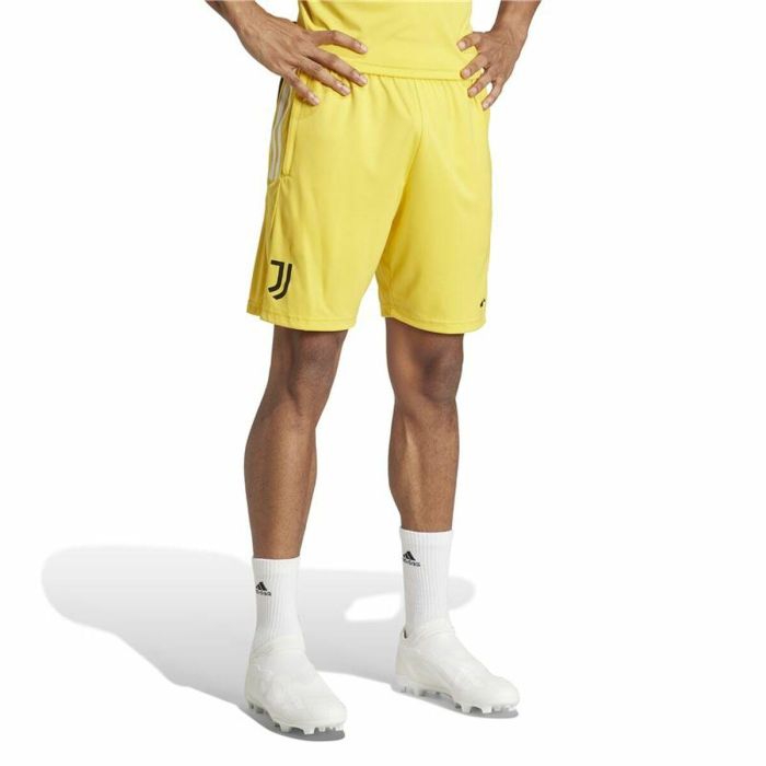 Pantalón Corto Deportivo Adidas Juventus Amarillo 4 Pantalón Corto Deportivo Adidas Juventus Amarillo 4
