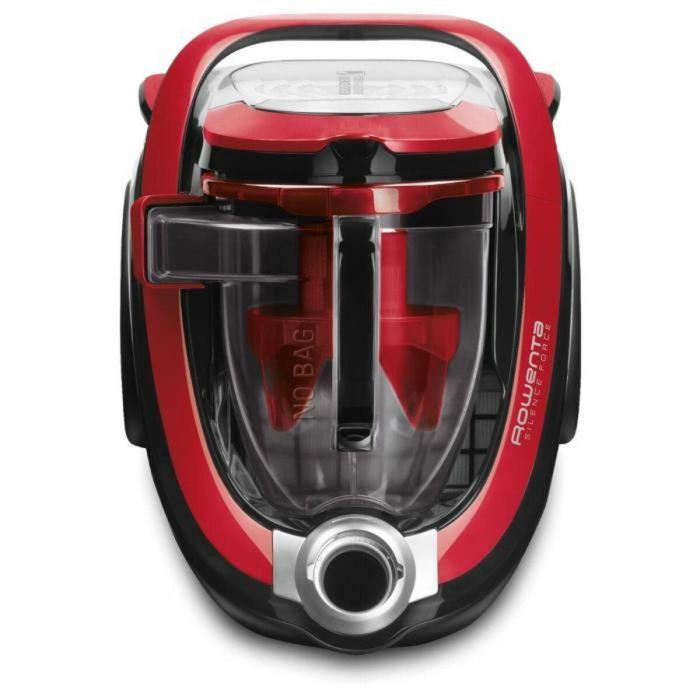 ROWENTA RO7649EA Aspirador sin bolsa Silence Force Cyclonic Parquet - 2,5 L- 65 dB Silent - Rojo y gris 2