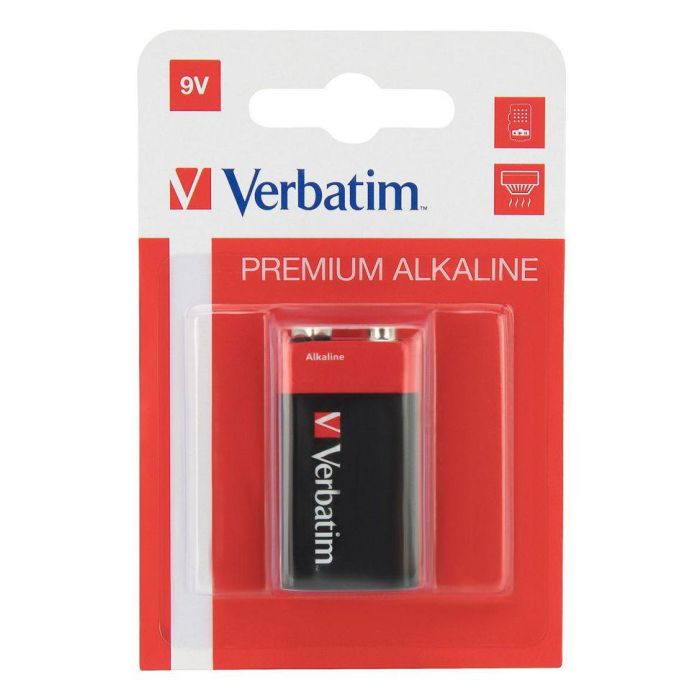Verbatim 9V Alkaline Batteries Verbatim 9V Alkaline Batteries