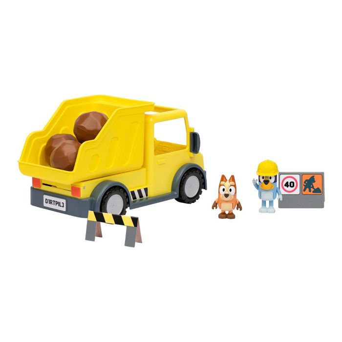 MOOSE 17673 Camión Volquete Bluey con figuras exclusivas de Bluey y Bingo, función de carga y descarga, +3 años 2 MOOSE 17673 Camión Volquete Bluey con figuras exclusivas de Bluey y Bingo, función de carga y descarga, +3 años 2