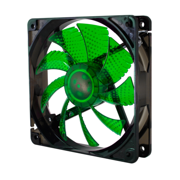 Ventilador Nox Coolfan 120 LED/ 12cm/ Verde Ventilador Nox Coolfan 120 LED/ 12cm/ Verde